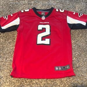 #2 Matt Ryan Nike Red and Black Falcons Jersey